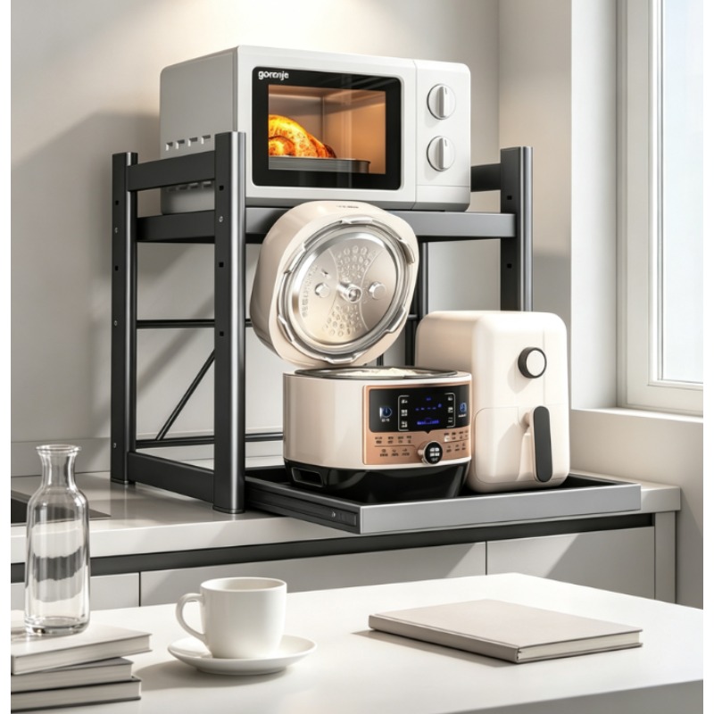 Commercial Kitchen Pots And Pans - Prateleira de Armazenamento para Bancada de