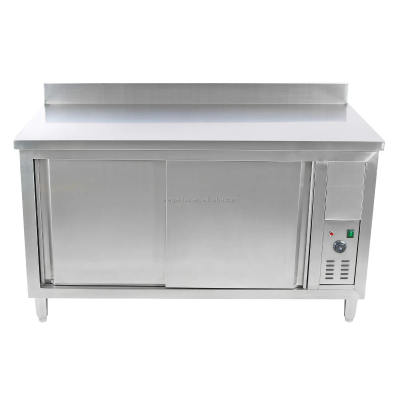 Commercial Kitchen Backsplash - Banco de trabalho térmico elétrico de