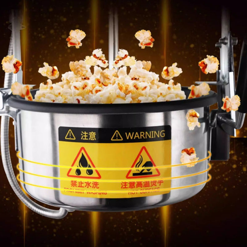 Commercial Popcorn Machine - Máquina de Pipoca Comercial Totalmente Automática