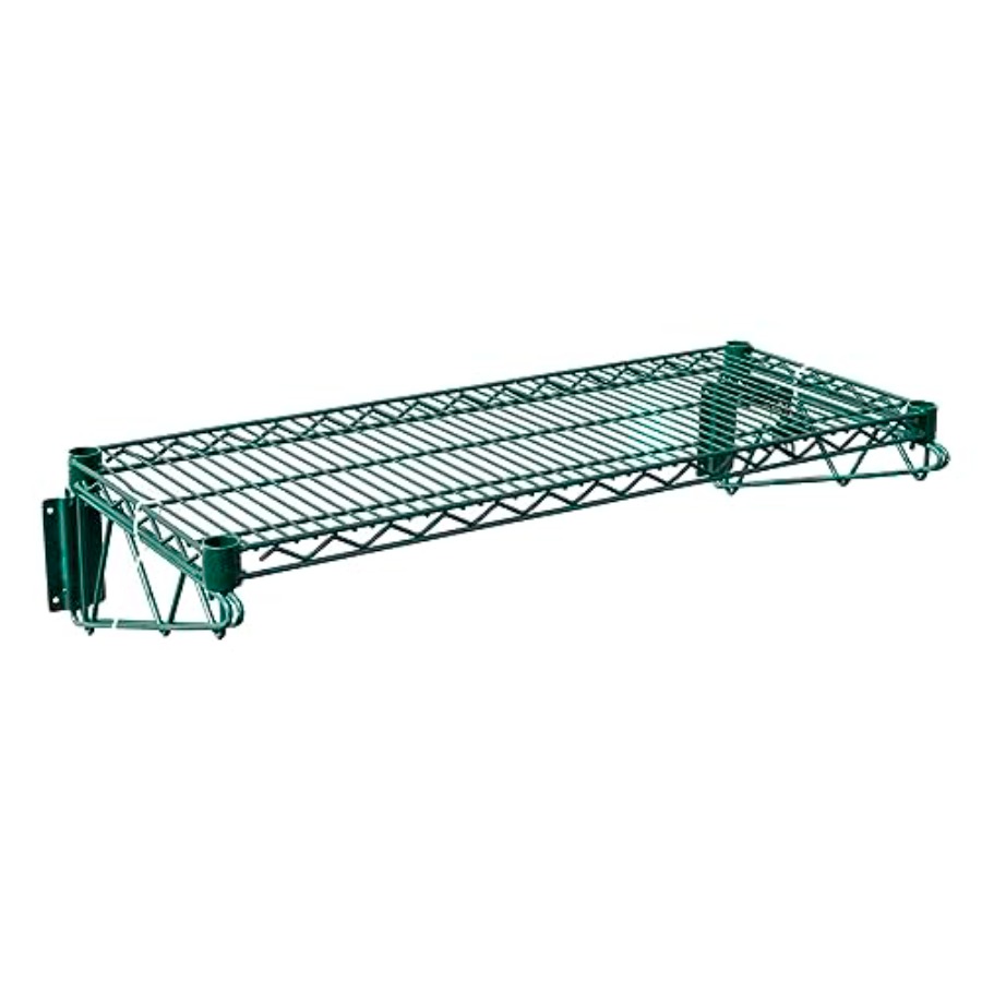 Commercial Kitchen Wall - Prateleira de Parede Verde com Revestimento