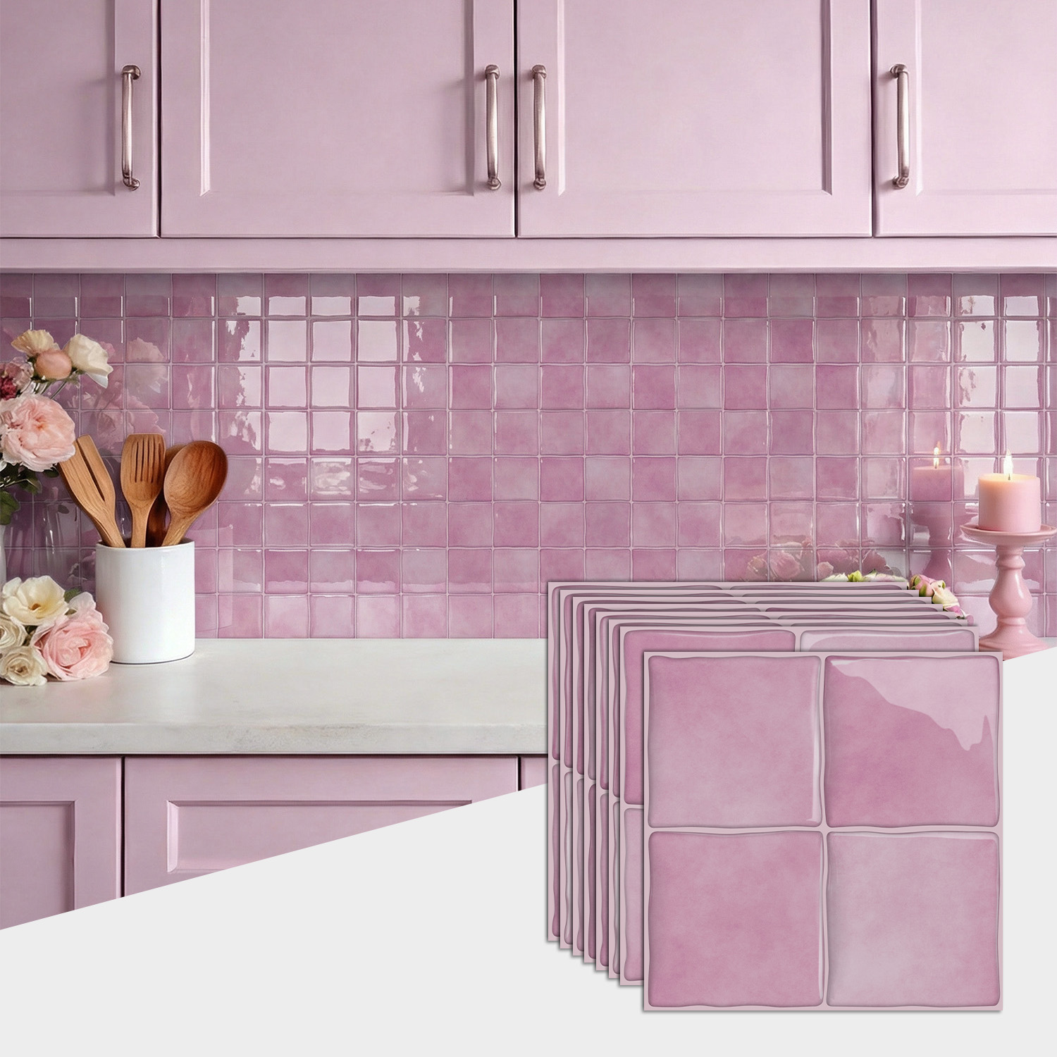Commercial Kitchen Wall - Adesivos de Parede em Epóxi 3D
