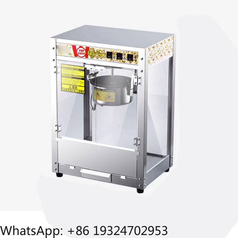 Commercial Popcorn Machine - Máquina de Pipoca Comercial Totalmente Automática