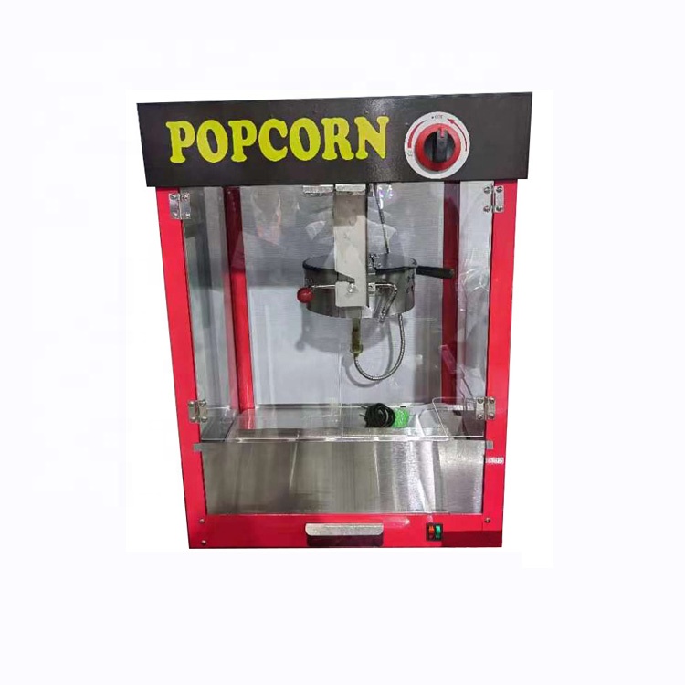 Commercial Popcorn Machine - Máquina comercial de pipoca a gás