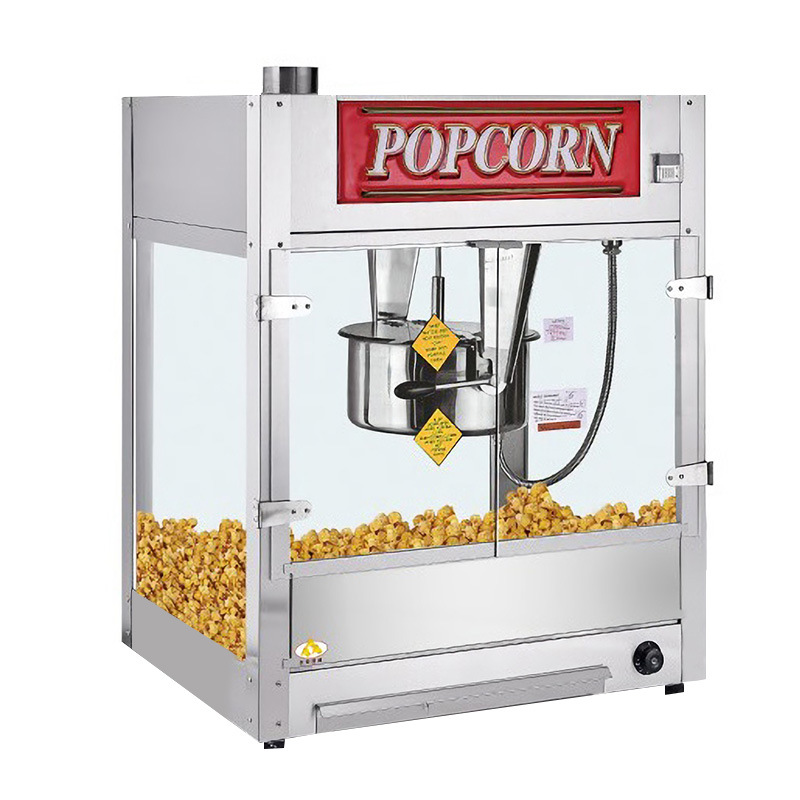 Commercial Popcorn Machine - Máquina de Pipoca Comercial Automática Elétrica,