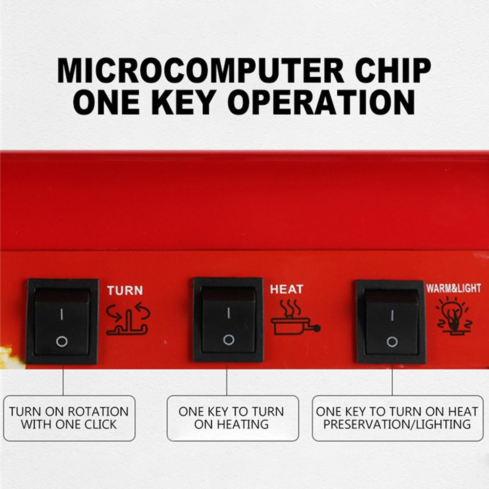 Commercial Popcorn Machine - Máquina comercial elétrica de sopro de