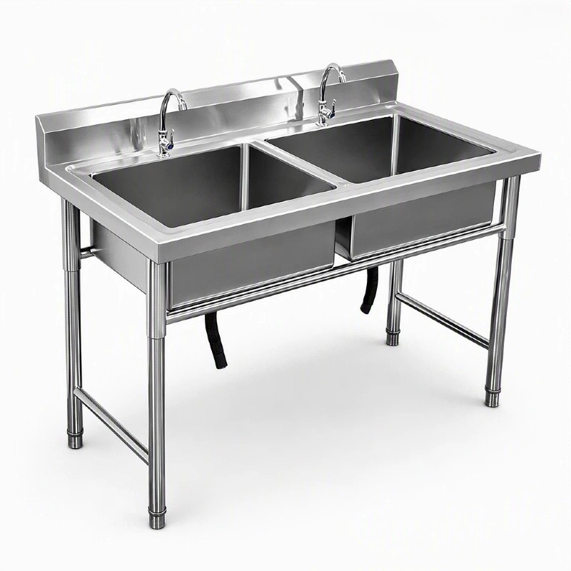 Commercial Kitchen Backsplash - Pia de Cozinha Comercial de Aço