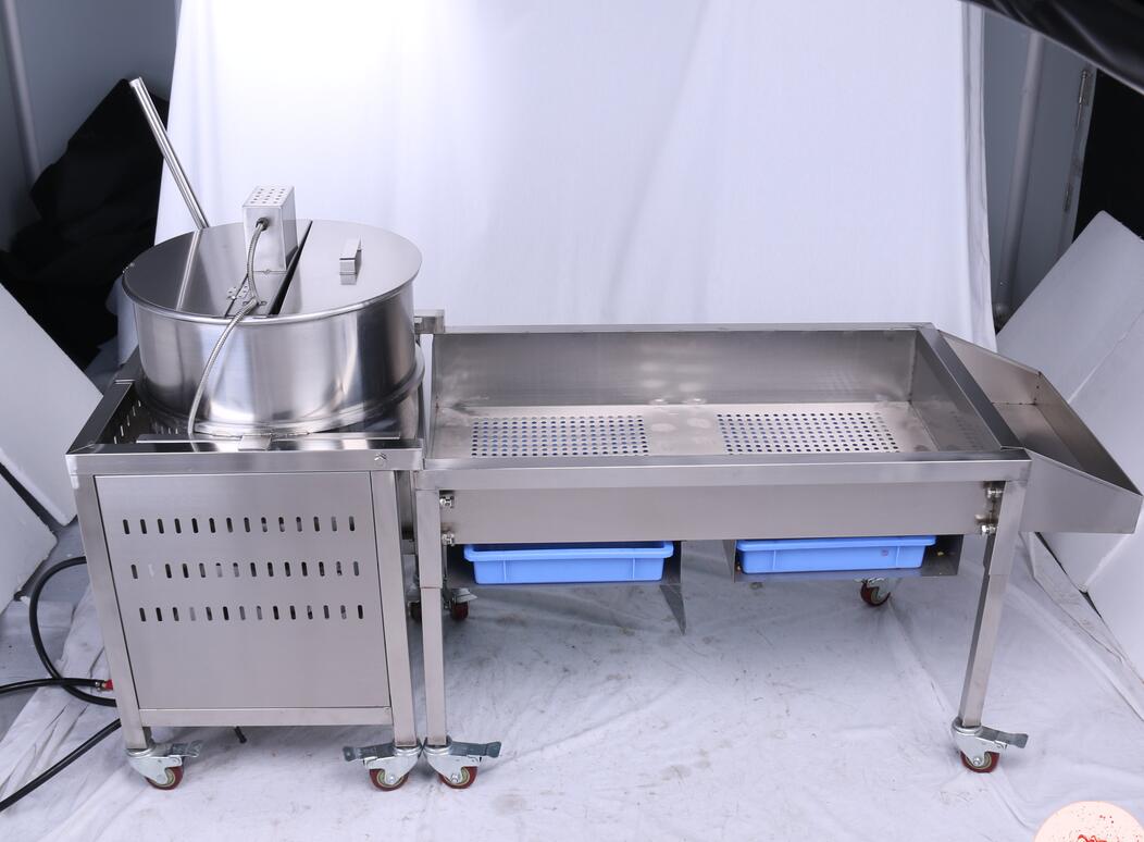 Máquina manual de pipoca em fo - Commercial Popcorn Machine avaliação e preço