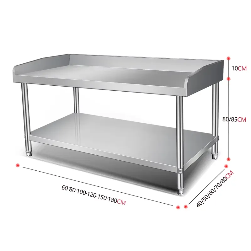 Bancada de Trabalho Comercial  - Commercial Kitchen Backsplash avaliação e preço