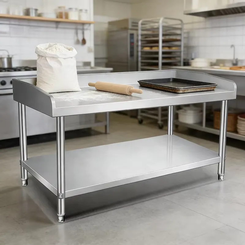 Bancada de Trabalho Comercial  - Commercial Kitchen Backsplash avaliação e preço