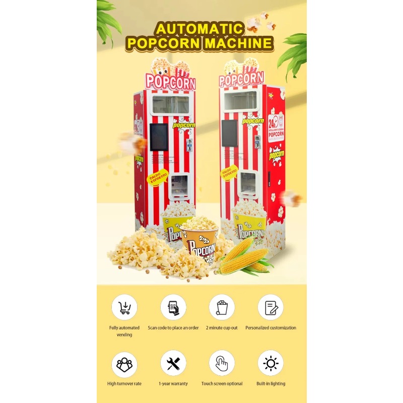 Máquina de Pipoca Automática P - Commercial Popcorn Machine avaliação e preço