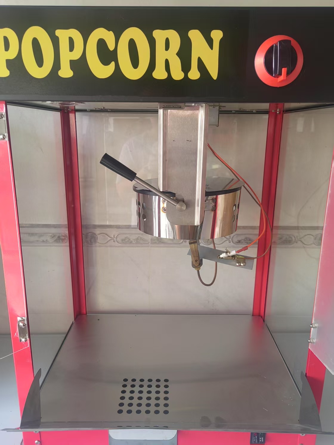 Máquina comercial de pipoca a  - Commercial Popcorn Machine avaliação e preço