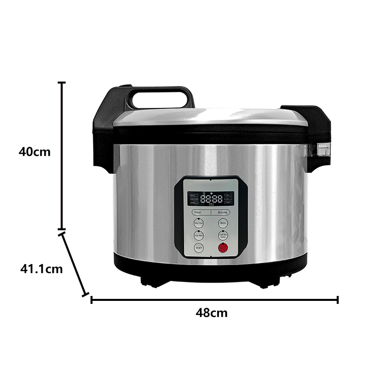 RICH Panela elétrica comercial - Commercial Rice Cooker avaliação e preço