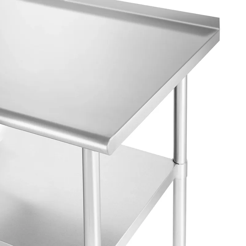 Mesa de Preparação de Alimento - Commercial Kitchen Backsplash avaliação e preço