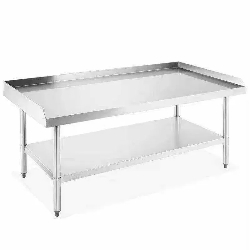 Mesa de Trabalho em Aço Inoxid - Commercial Kitchen Backsplash avaliação e preço