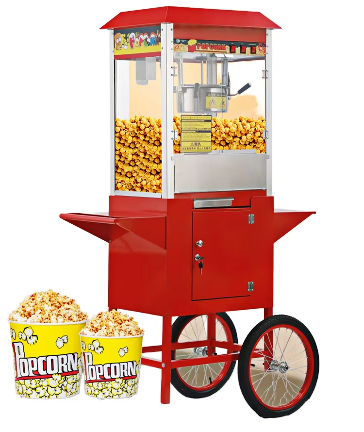 Máquina de Pipoca Comercial co - Commercial Popcorn Machine avaliação e preço