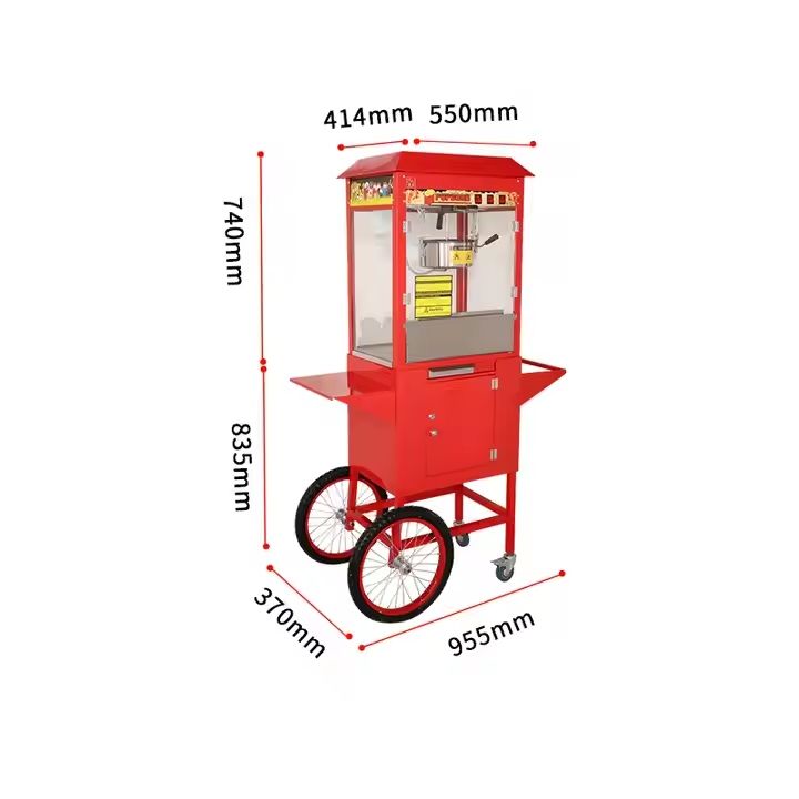 Máquina de Pipoca Comercial co - Commercial Popcorn Machine avaliação e preço