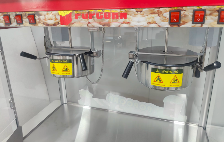 Máquina de pipoca de grande ca - Commercial Popcorn Machine avaliação e preço
