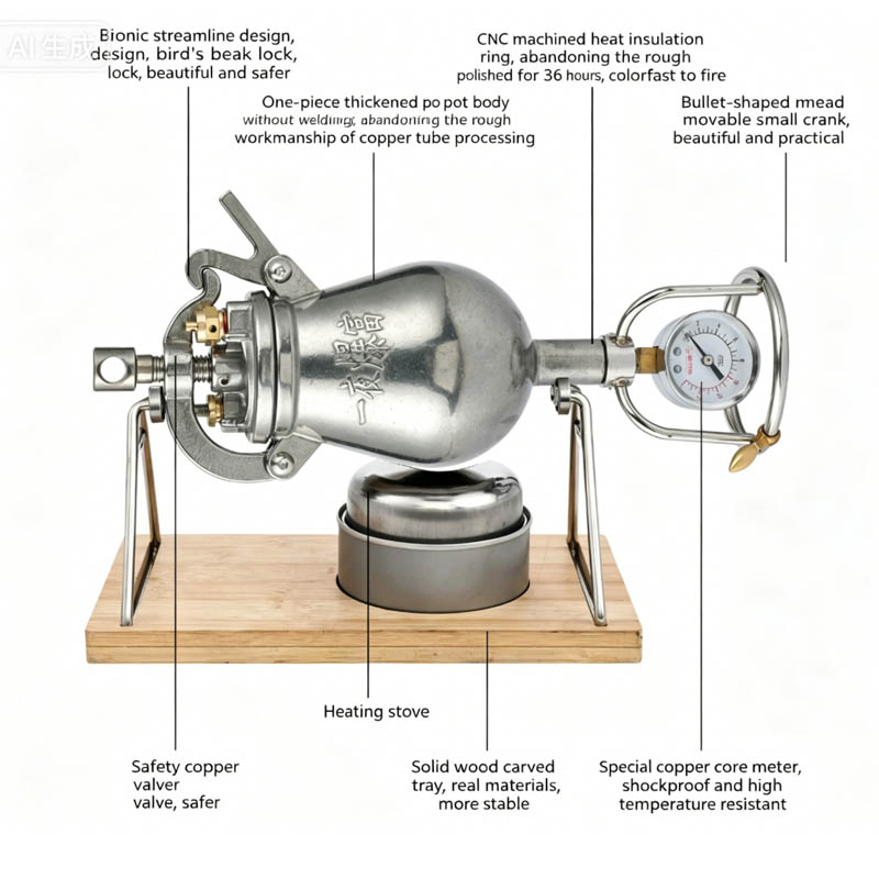 Máquina de Pipoca Manual de Aç - Commercial Popcorn Machine avaliação e preço