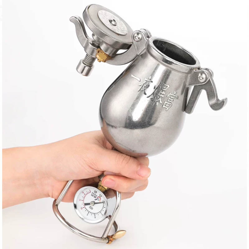 Máquina de Pipoca Manual de Aç - Commercial Popcorn Machine avaliação e preço